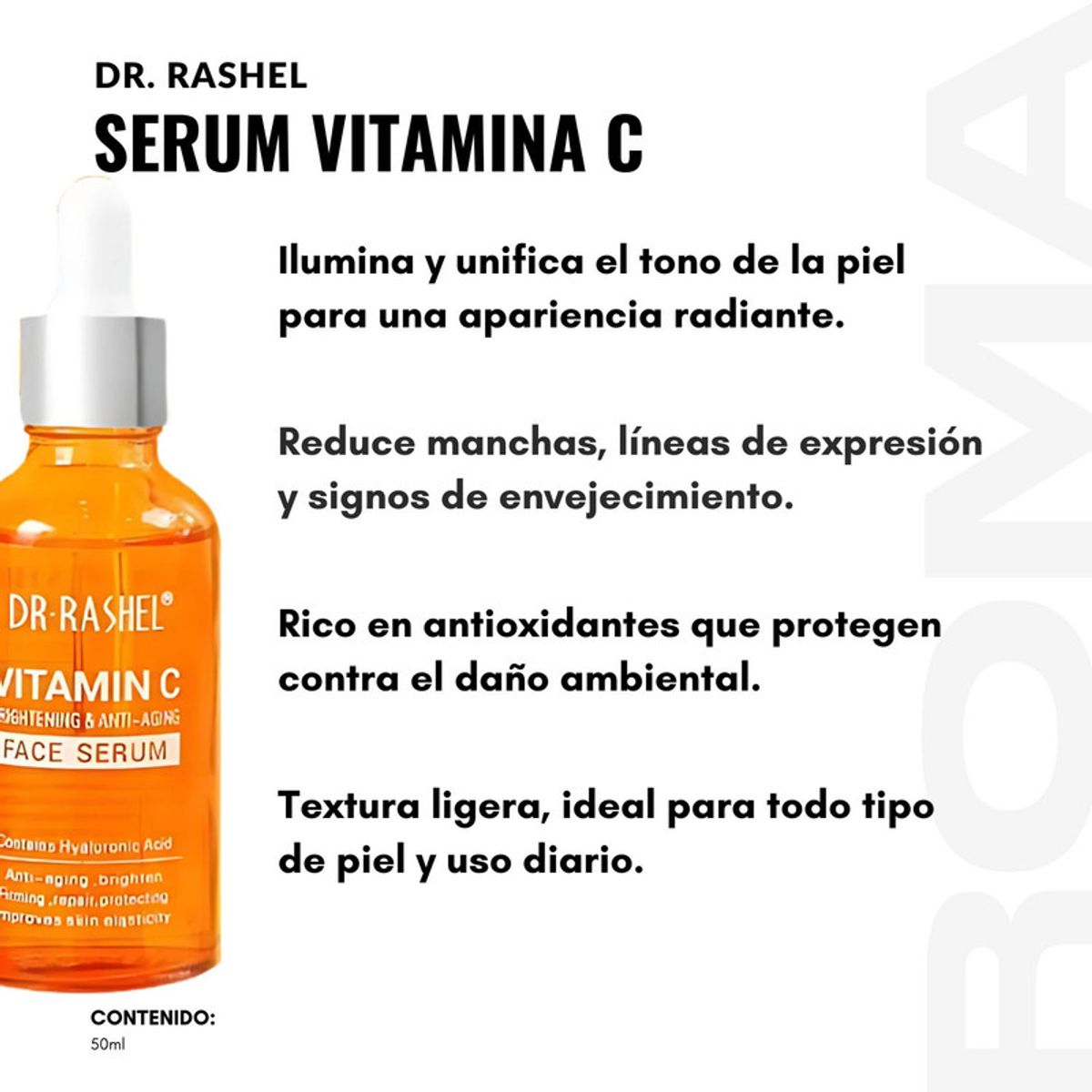 GENERICO - PACK 3 SERUM FACIAL VITAMINA C 150ML DR RASHEL