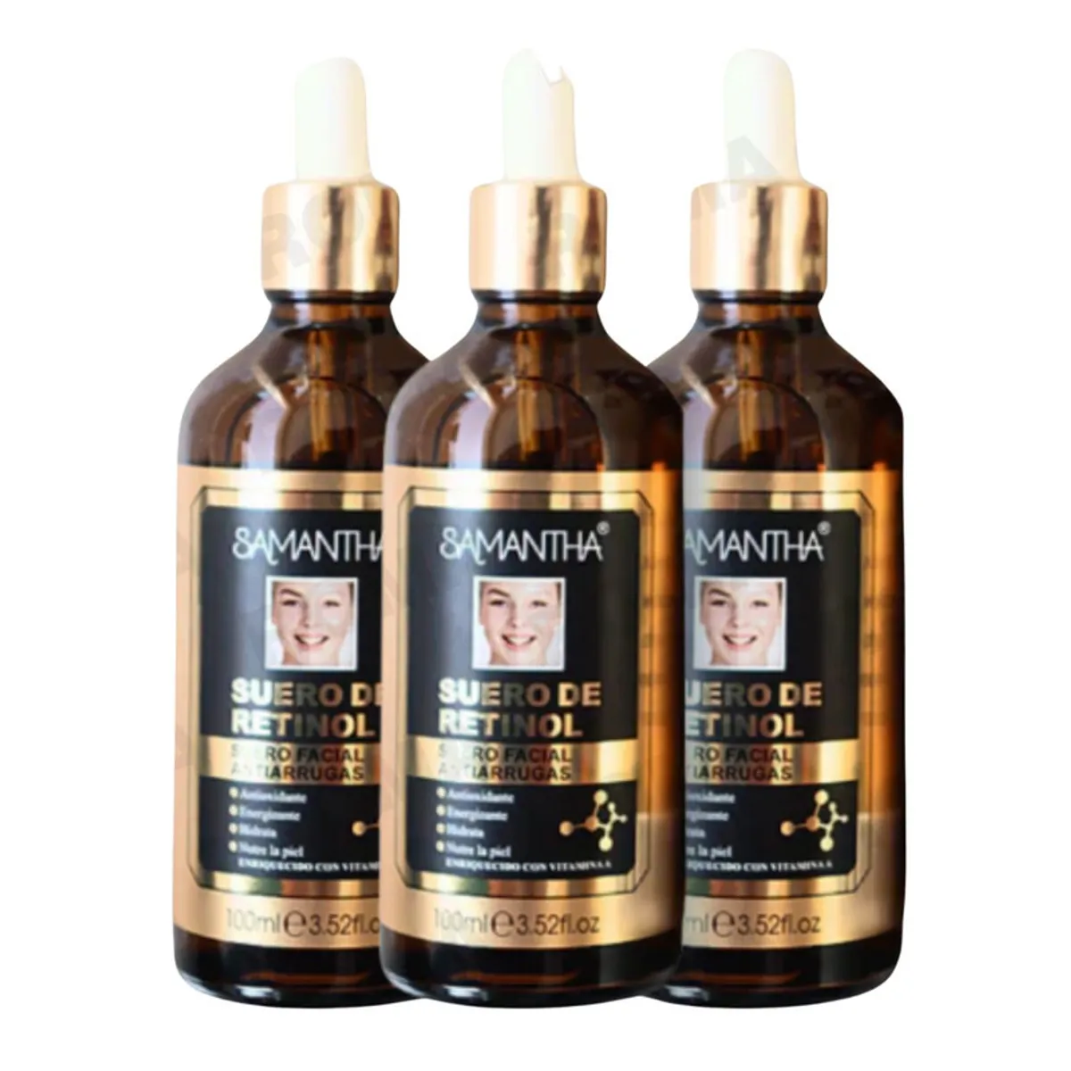 GENERICO - PACK 3 SUERO DE RETINOL 300ML SAMANTHA