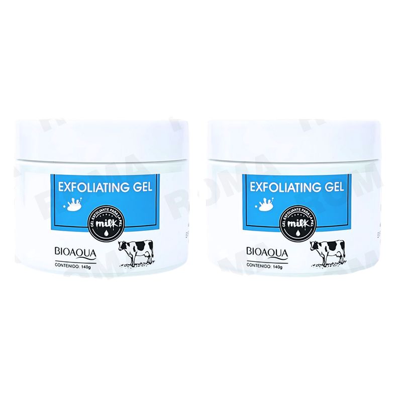 BIOAQUA - PACK 2 EXFOLIANTE GEL DE LECHE 280G BIOAQUA
