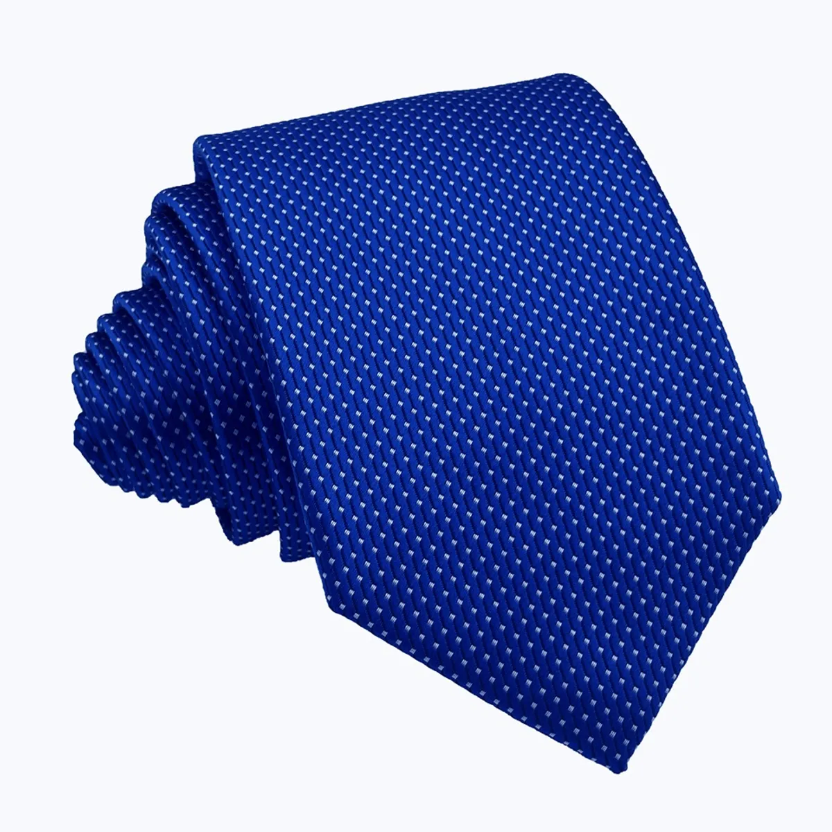 CHRISTIAN ARMAND - CORBATA AZULINO ELECTRICO ESTAMPADO DE PUNTOS CHRISTIAN ARMAND