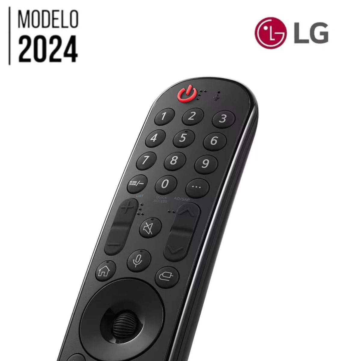 LG - Control Magic LG MR24GN Con Botón Alexa Y LG Channels Modelo 2024