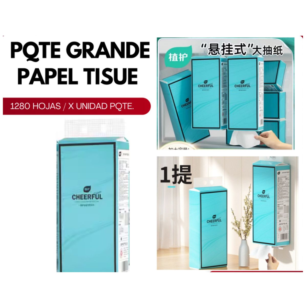 GENERICO - Papel tisue pqte grande