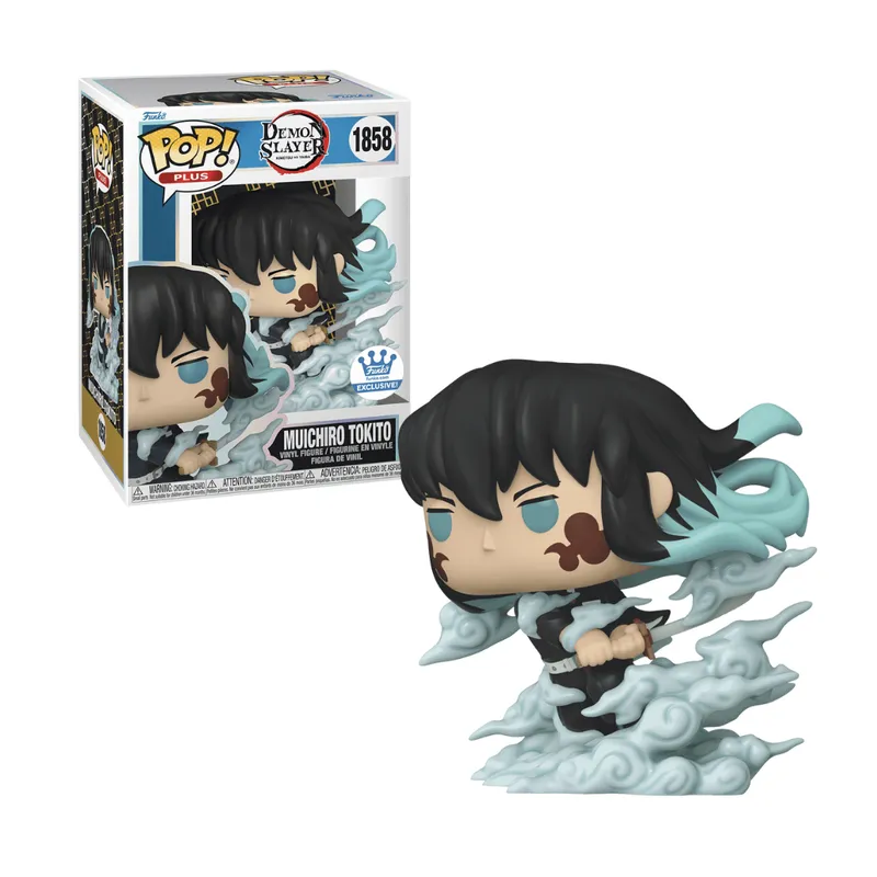 FUNKO - Muichiro Tokito Funko Pop 1858 Plus Demon Slayer Exclusivo