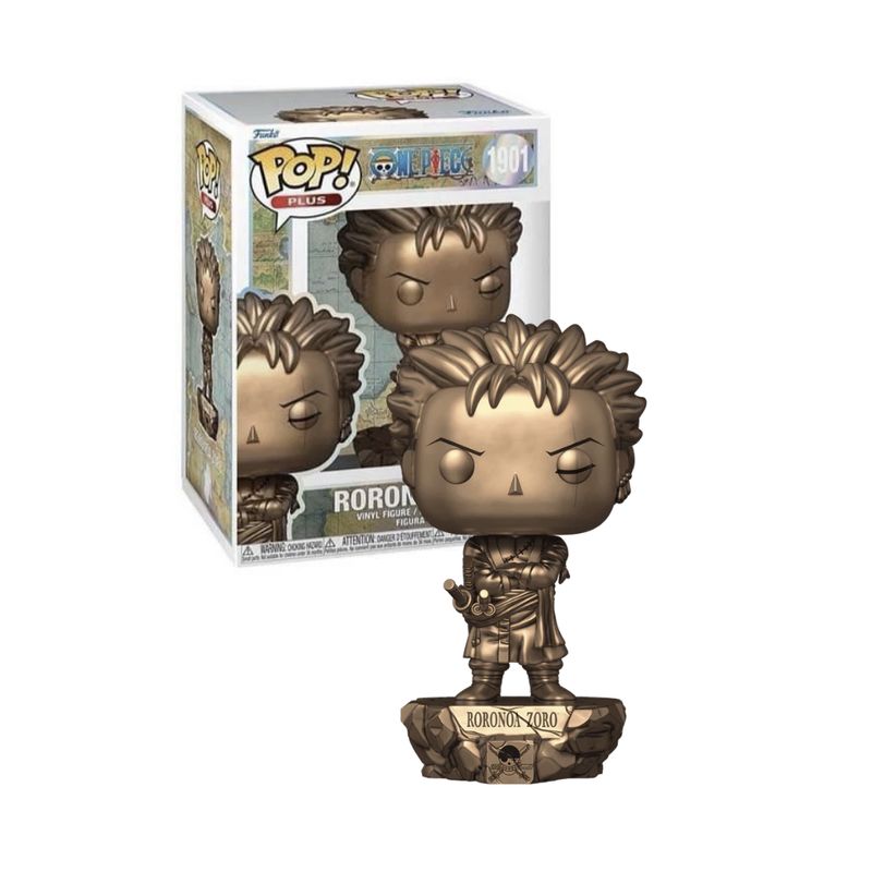FUNKO - Roronoa Zoro Bronze Statue Funko Pop 1901 One Piece