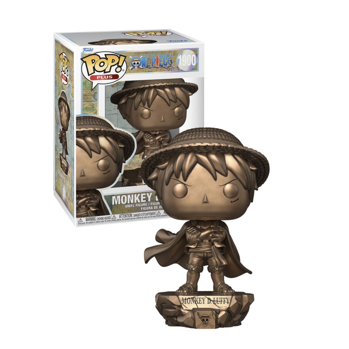 FUNKO - Monkey D Luffy Bronze Funko Pop 1900 One Piece Exclusivo