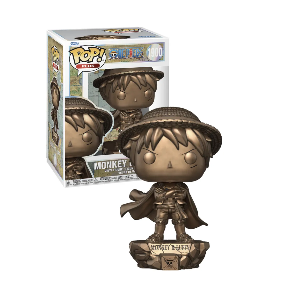 FUNKO - Monkey D Luffy Bronze Funko Pop 1900 One Piece Exclusivo