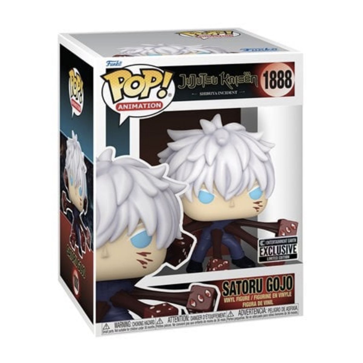 FUNKO - Satoru Gojo Trapped Funko Pop 1888 Jujutsu Kaisen Exclusivo