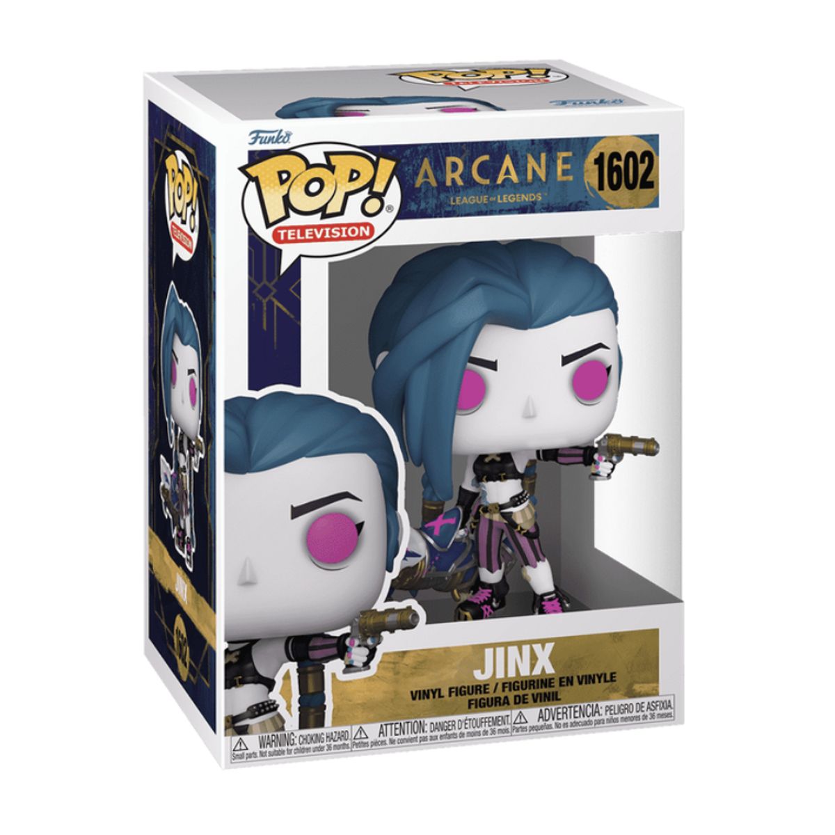 FUNKO - Jinx Funko Pop 1602 Arcane League of Legends