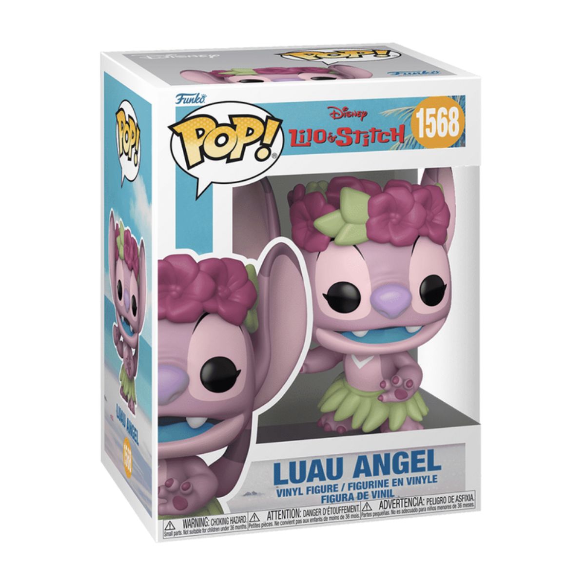 FUNKO - Luau Angel Funko Pop 1568 Lilo y Stitch Original