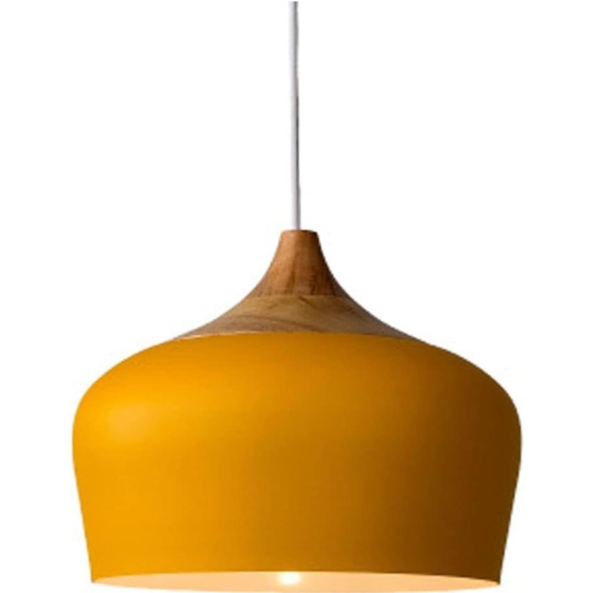 GENERICO - Lámpara Colgante Campana Gold Led