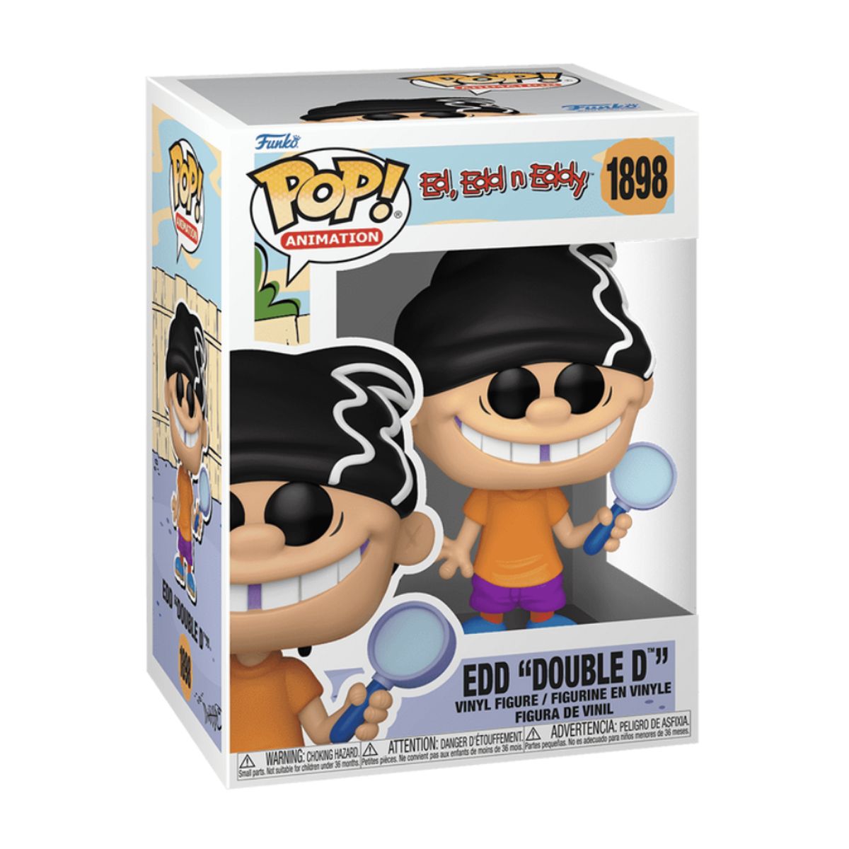 FUNKO - Edd Double D Funko Pop 1898 Ed Edd y Eddy Original