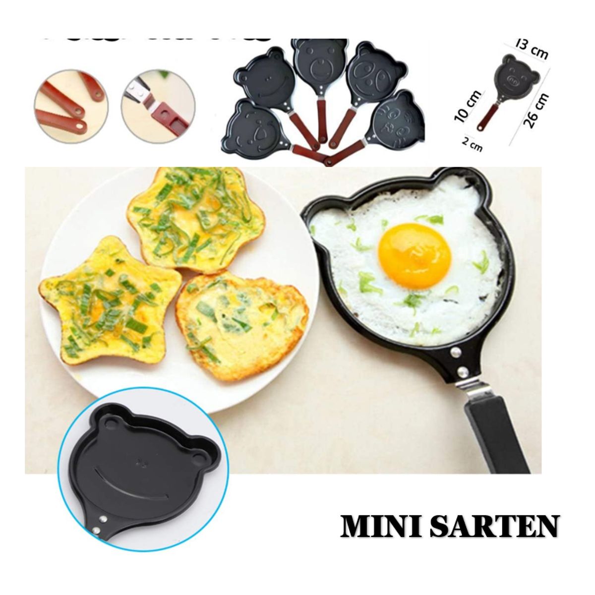 GENERICO - Mini sarten diseño variado