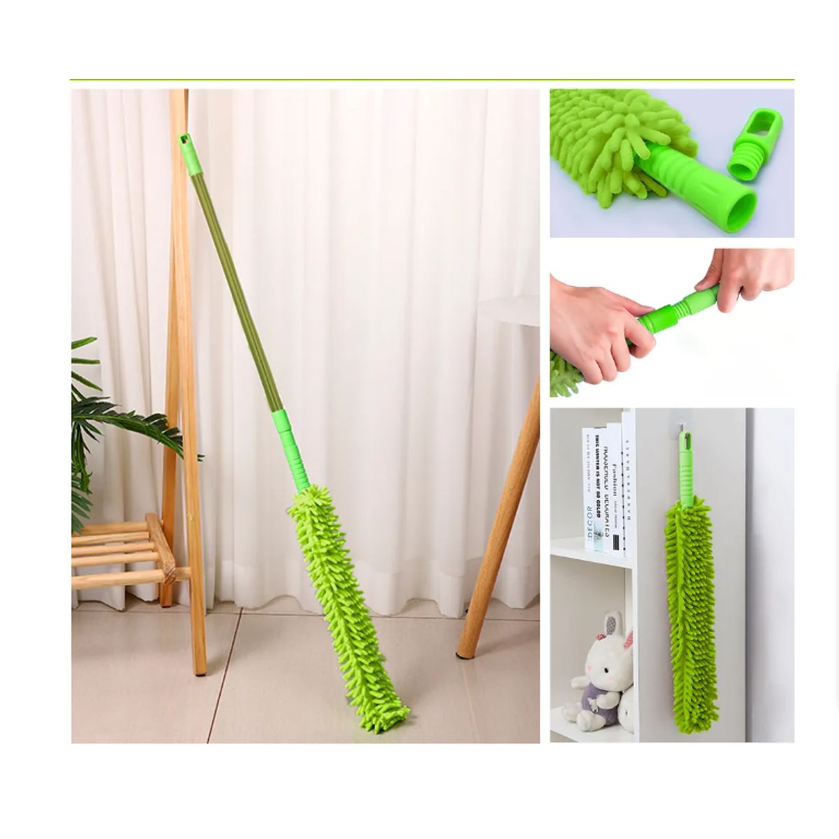 GENERICO - Plumero de limpieza Extendible