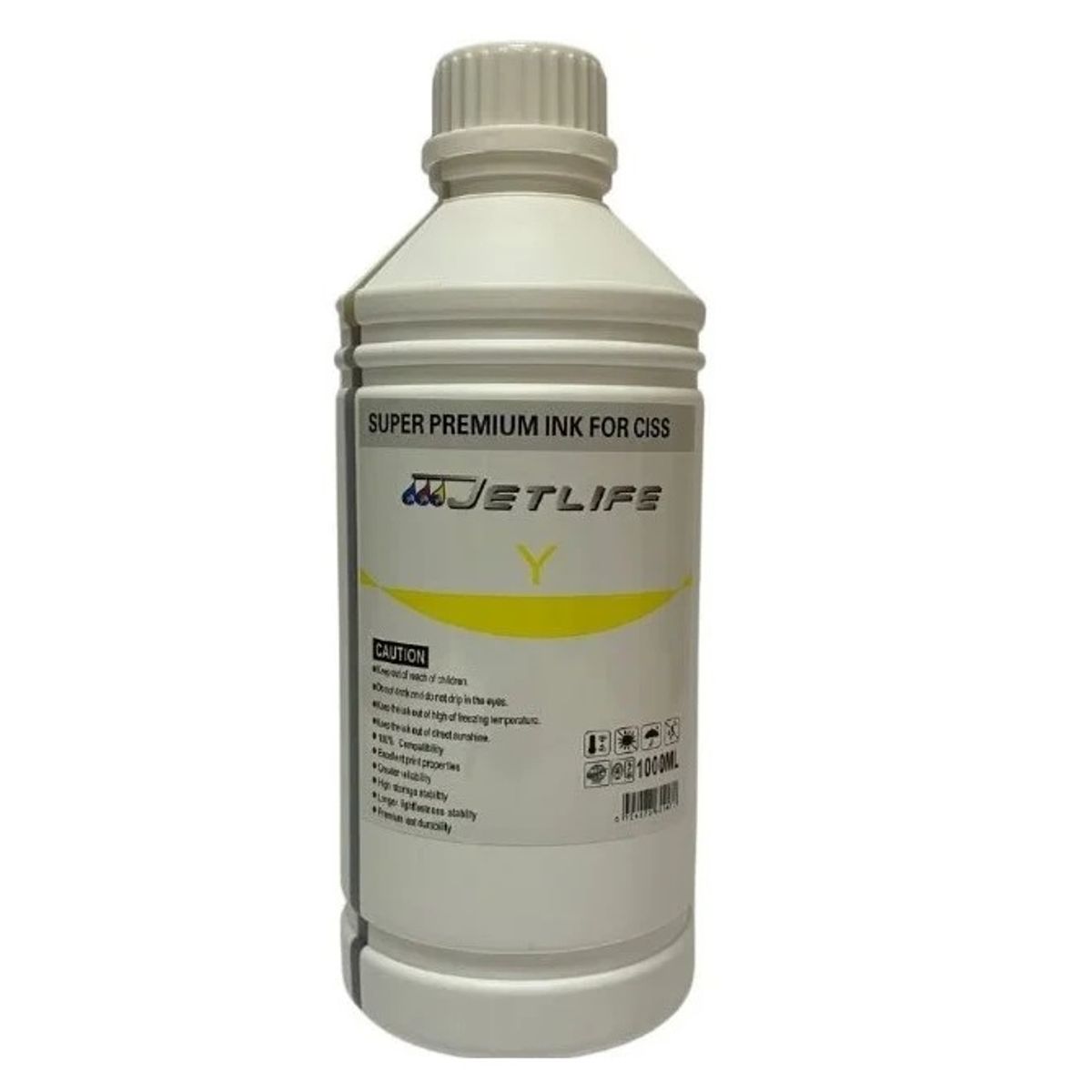JETLIFE - Tinta jetlife Super Premium Ink For Ciss 1Lt  yellow