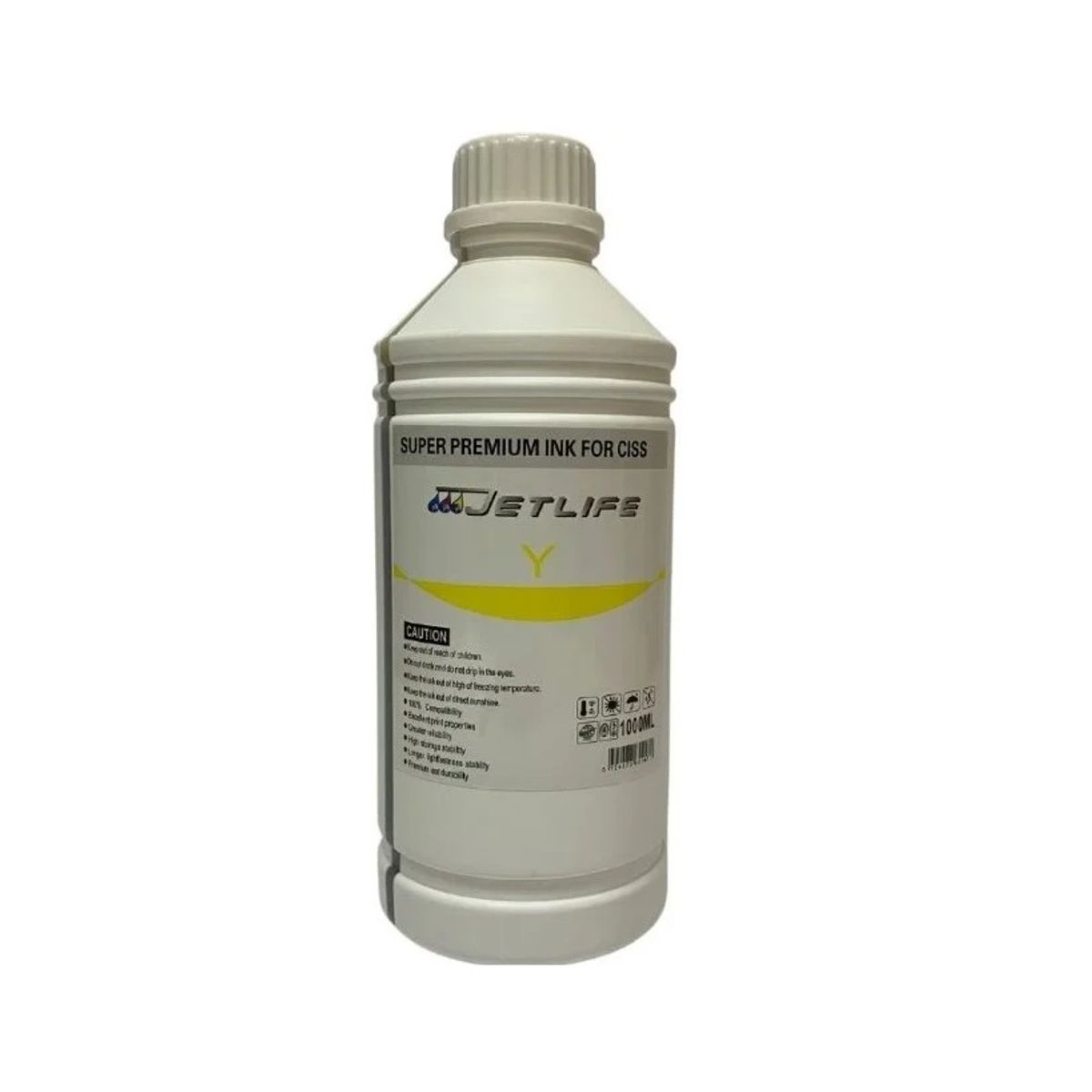 JETLIFE - Tinta jetlife Super Premium Ink For Ciss 1Lt  yellow