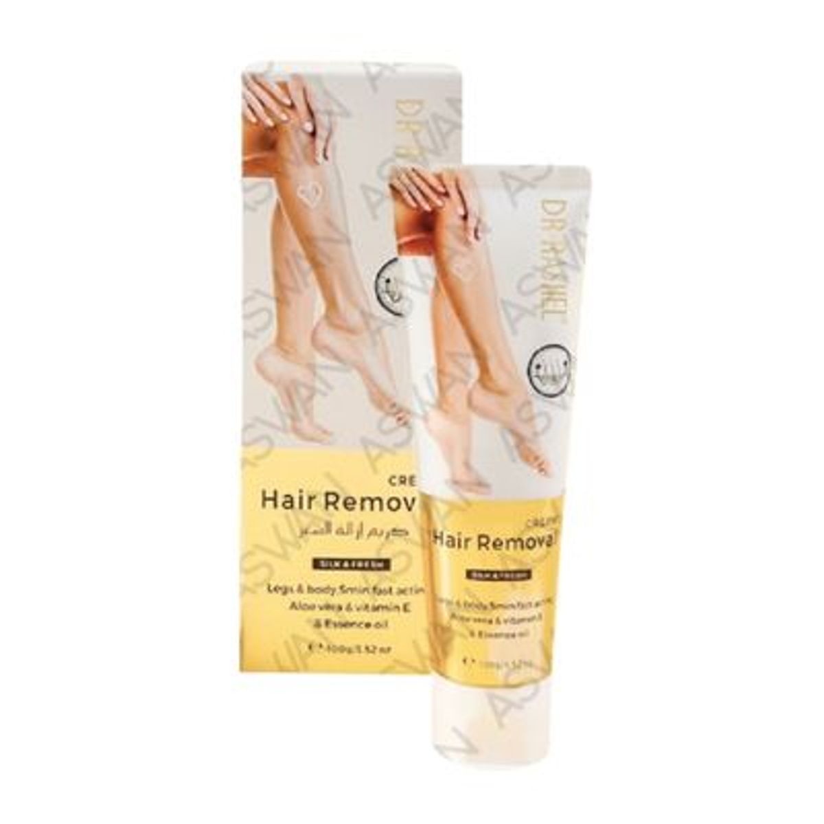 GENERICO - CREMA DEPILADORA CORPORAL VALOE VERA & VITAMINA E 100GR - DR RASHEL