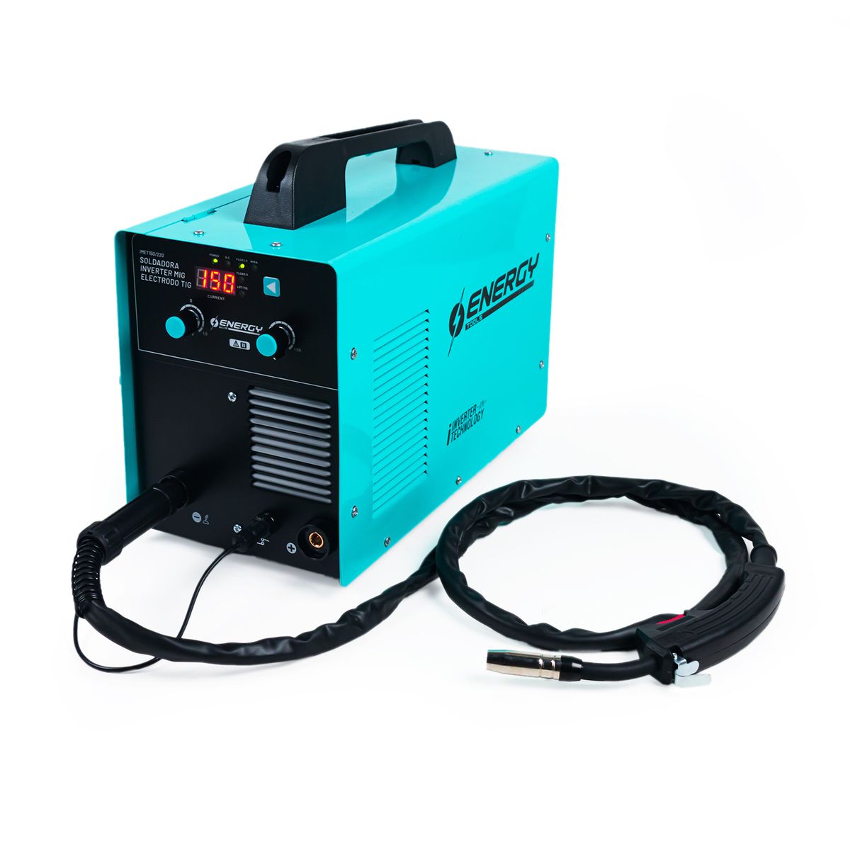 ENERGY - SOLDADORA INVERTER MIG ELECTRODO TIG 3 EN 1 - ENERGY