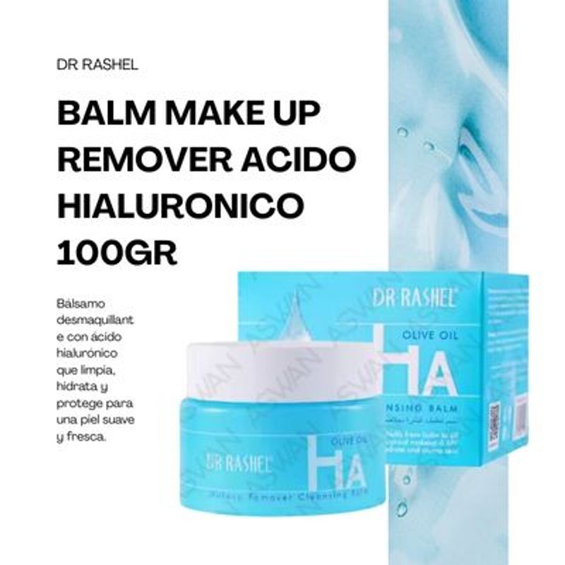 GENERICO - BALM MAKE UP REMOVER ACIDO HIALURONICO 100GR - DR RASHEL