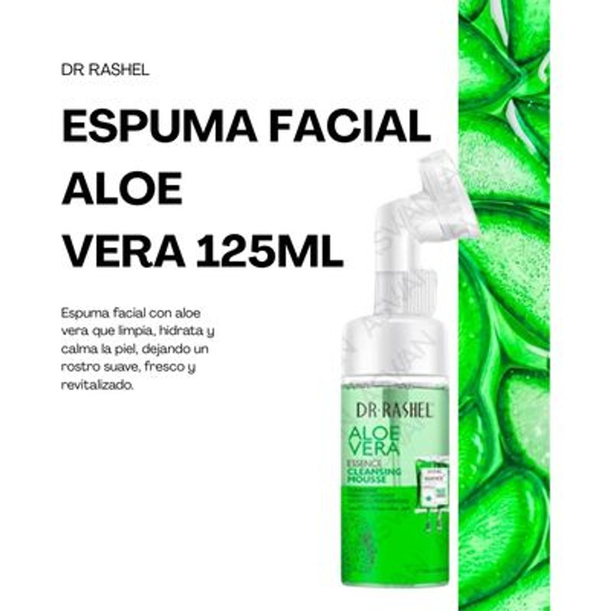 GENERICO - ESPUMA FACIAL ALOE VERA 125ML - DR RASHEL