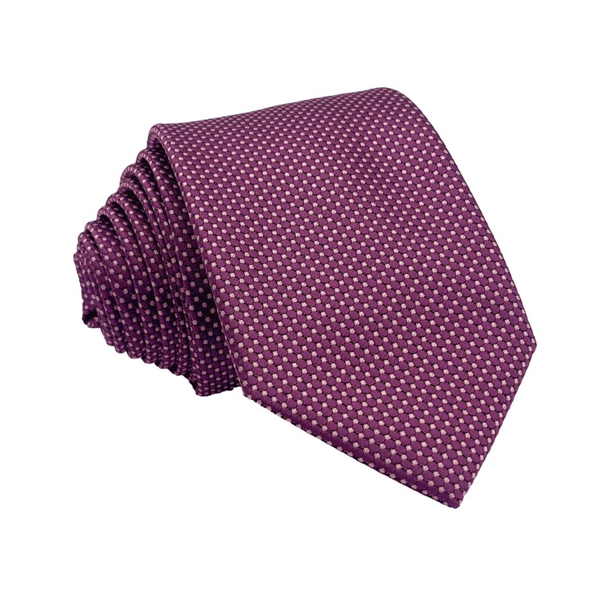 CHRISTIAN ARMAND - CORBATA MORADA ESTAMPADO DE PUNTOS CHRISTIAN ARMAND