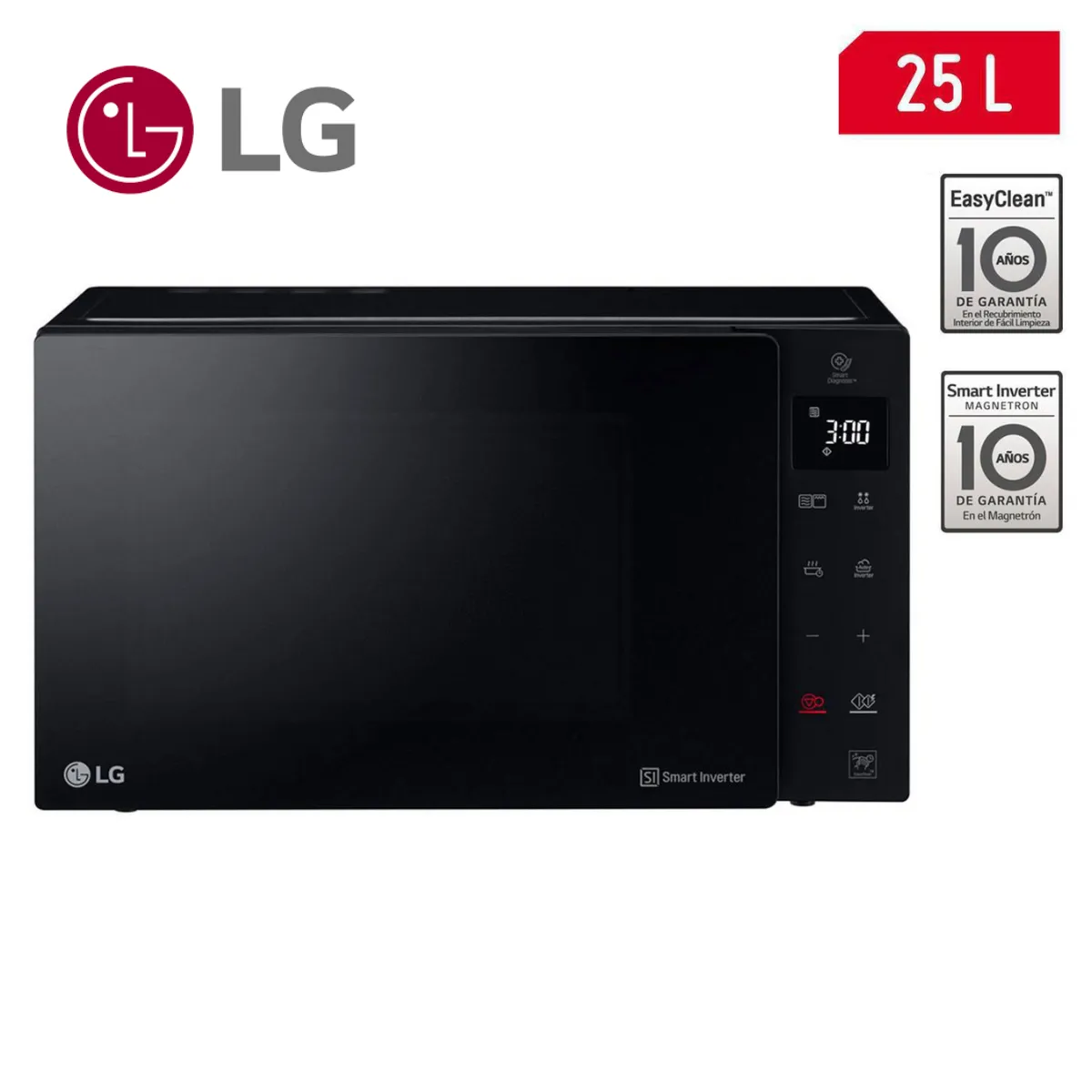 LG - Horno Microondas LG Smart 25Lts MS2536GIS
