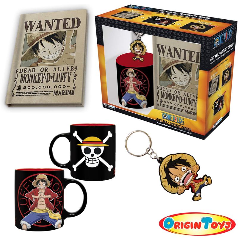 ABYSTYLE - SET ONE PIECE - TAZA+DIARIO+LLAVERO ABYPCK141