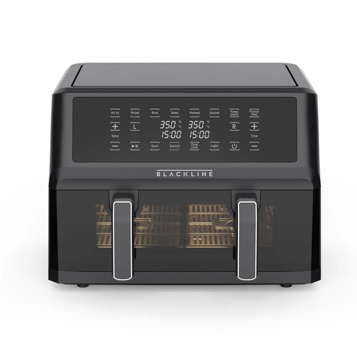 BLACKLINE - Freidora de Aire BLACKLINE 11 lt AFT11002 Negro