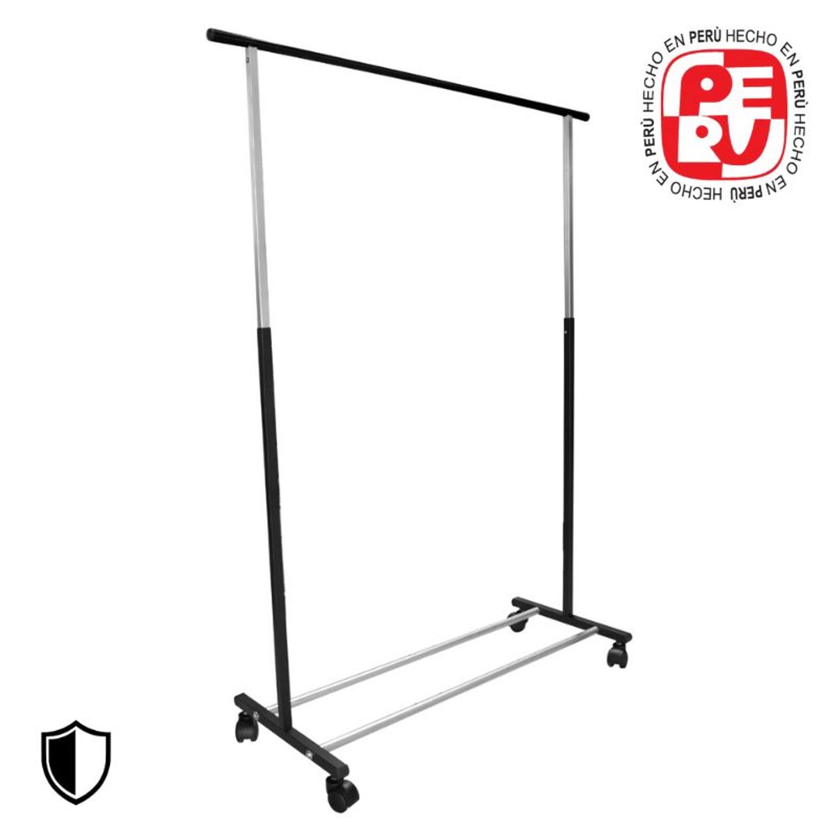 IMSARACKS - Perchero Colgador de Ropa con Ruedas Metal Peruano Reforzado
