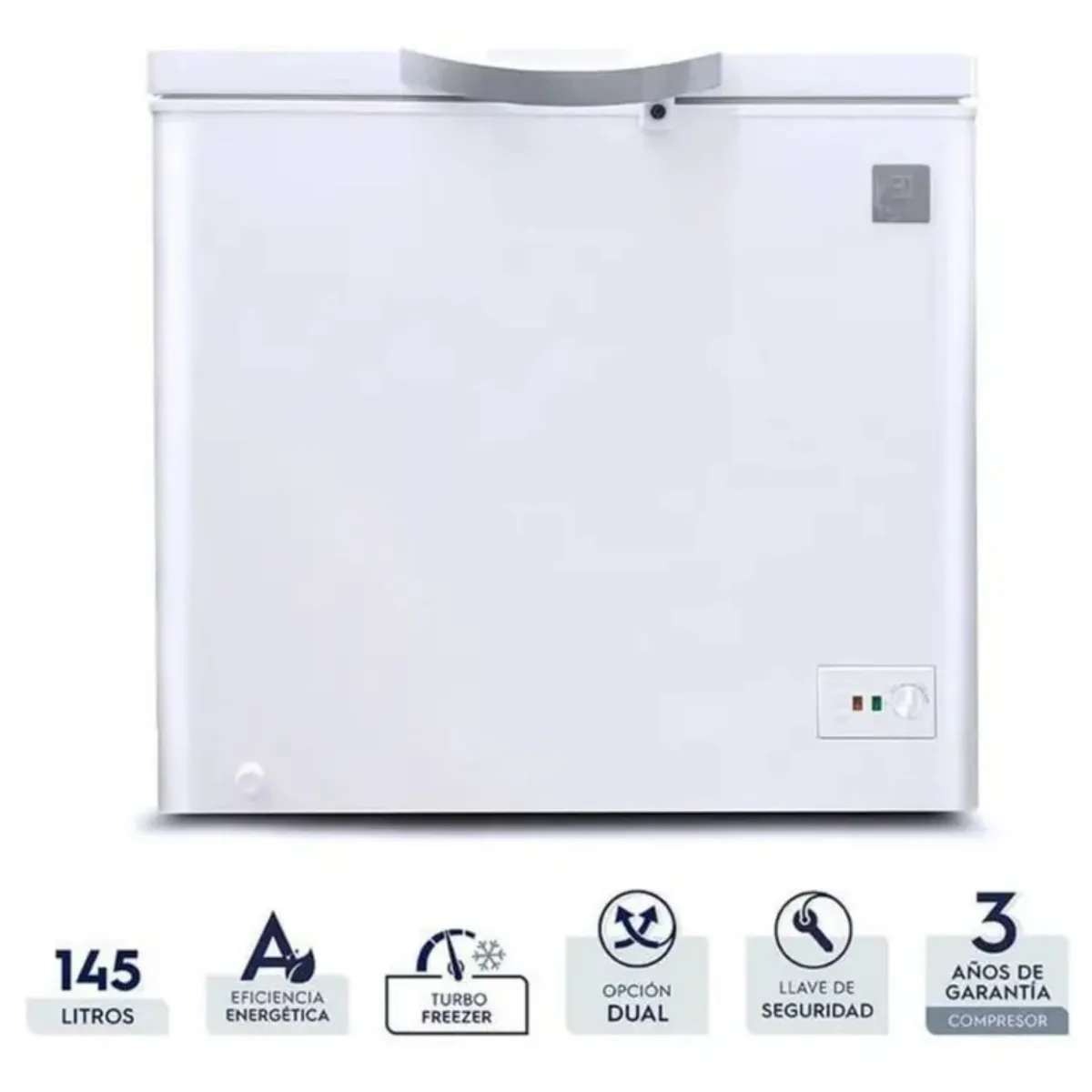 ELECTROLUX - Congelador Horizontal Electrolux Cycle Defrost 145L EFCC20C2HQW