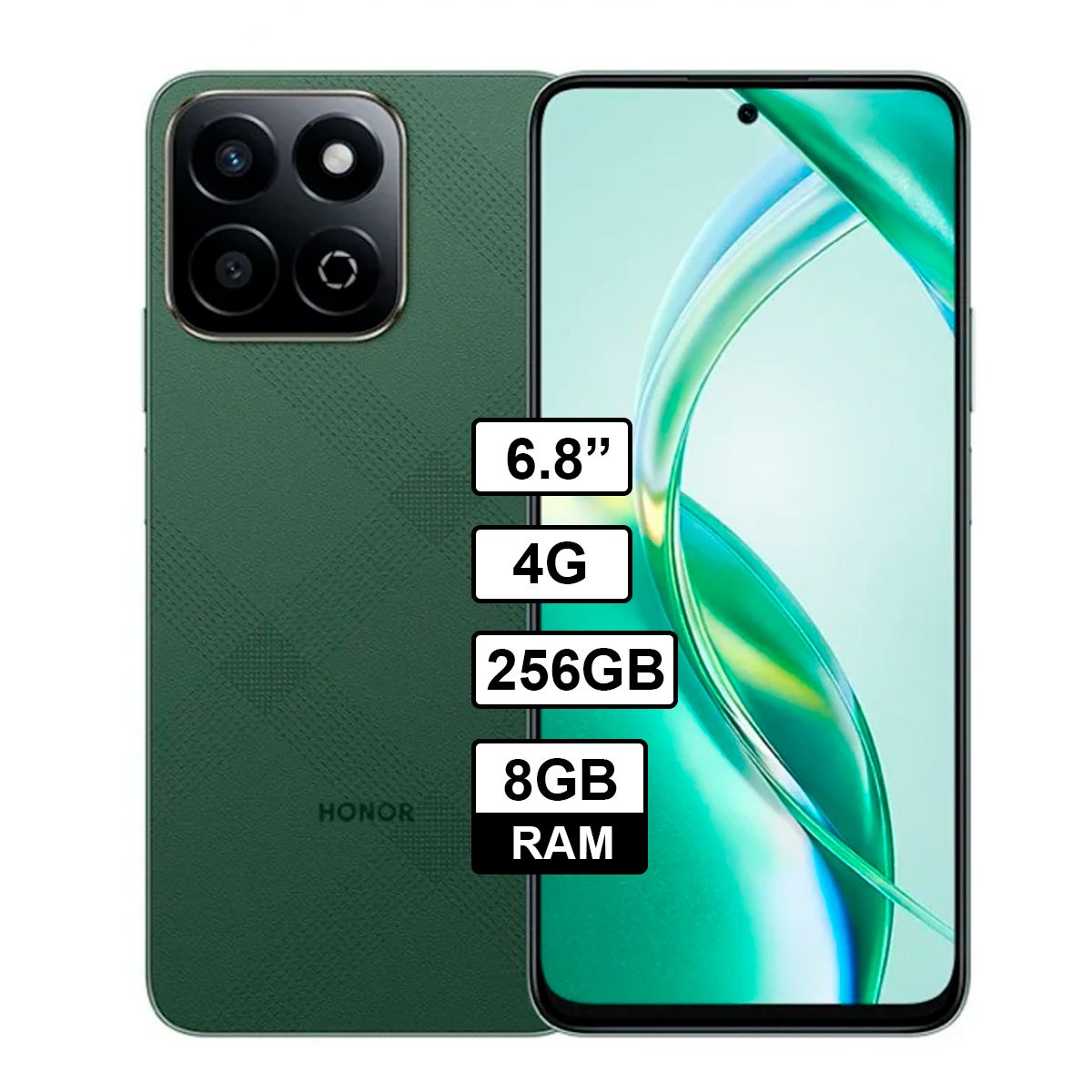 HONOR - Celular Honor 200 smart 8GB - 256GB Color Verde