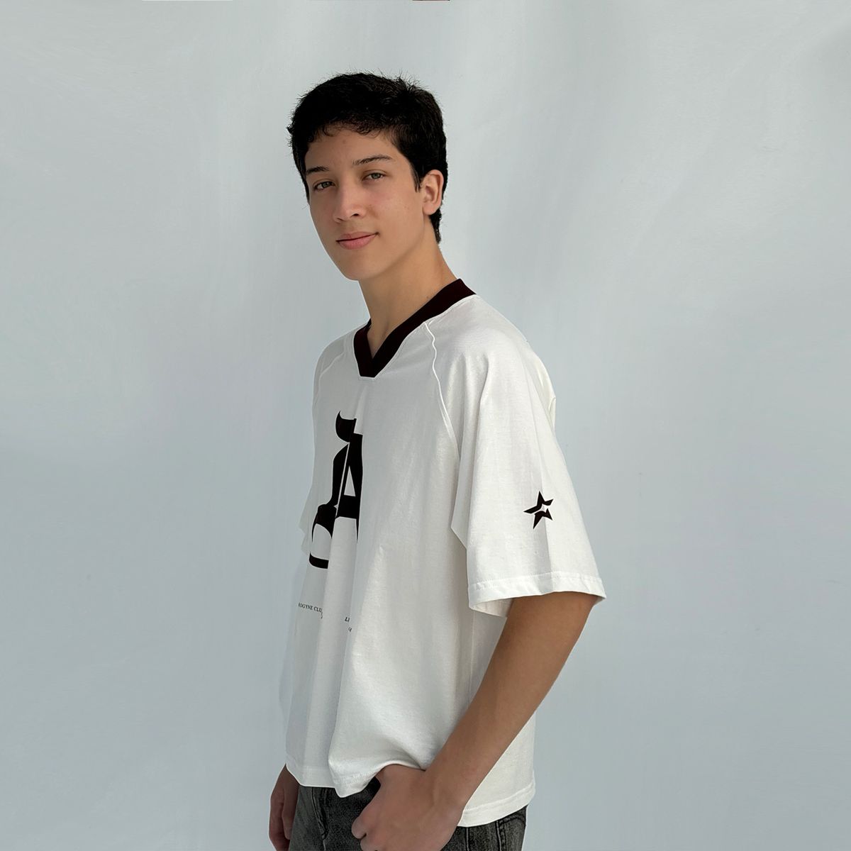 ANDROGYNE - Polo Unisex Perla