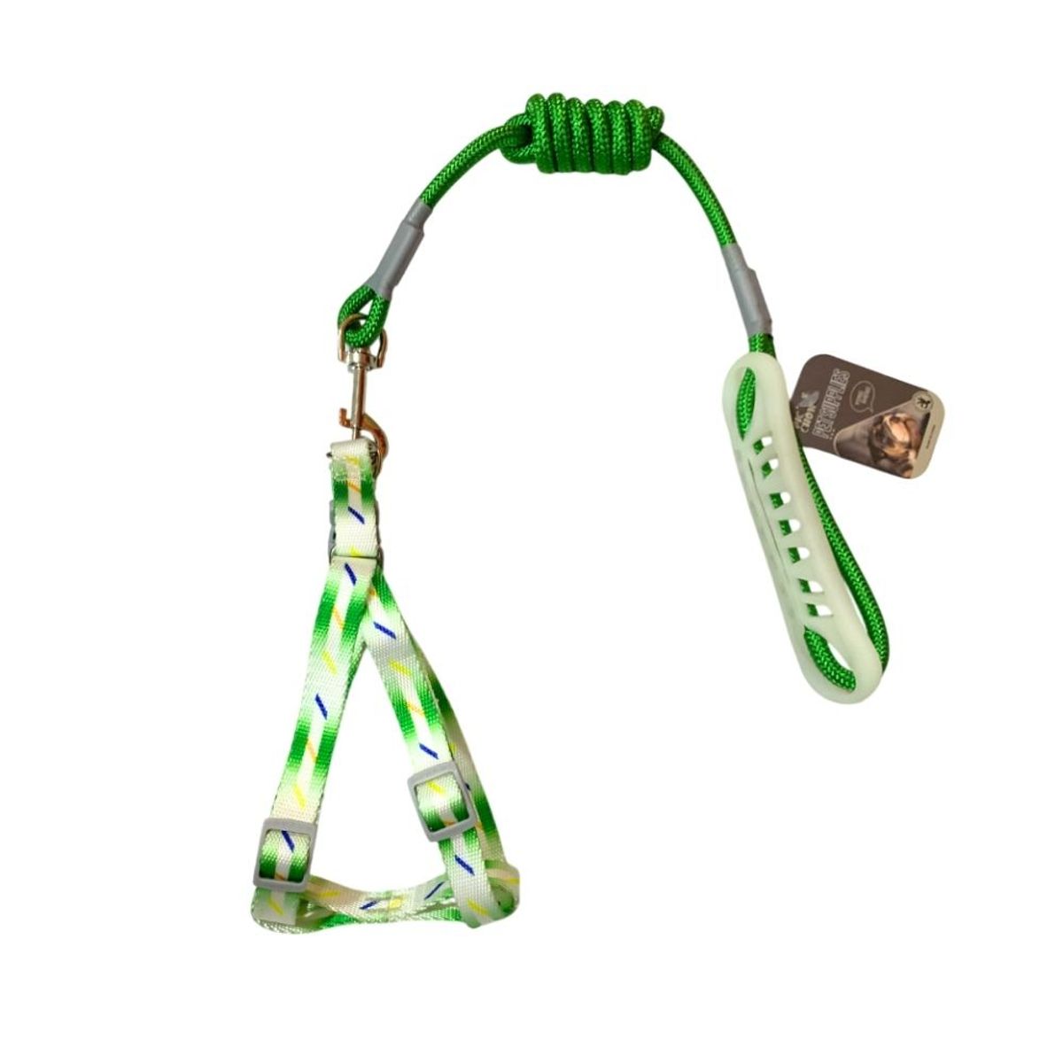 GENERICO - Arnes Regulable Con Correa Spring Talla S - Verde