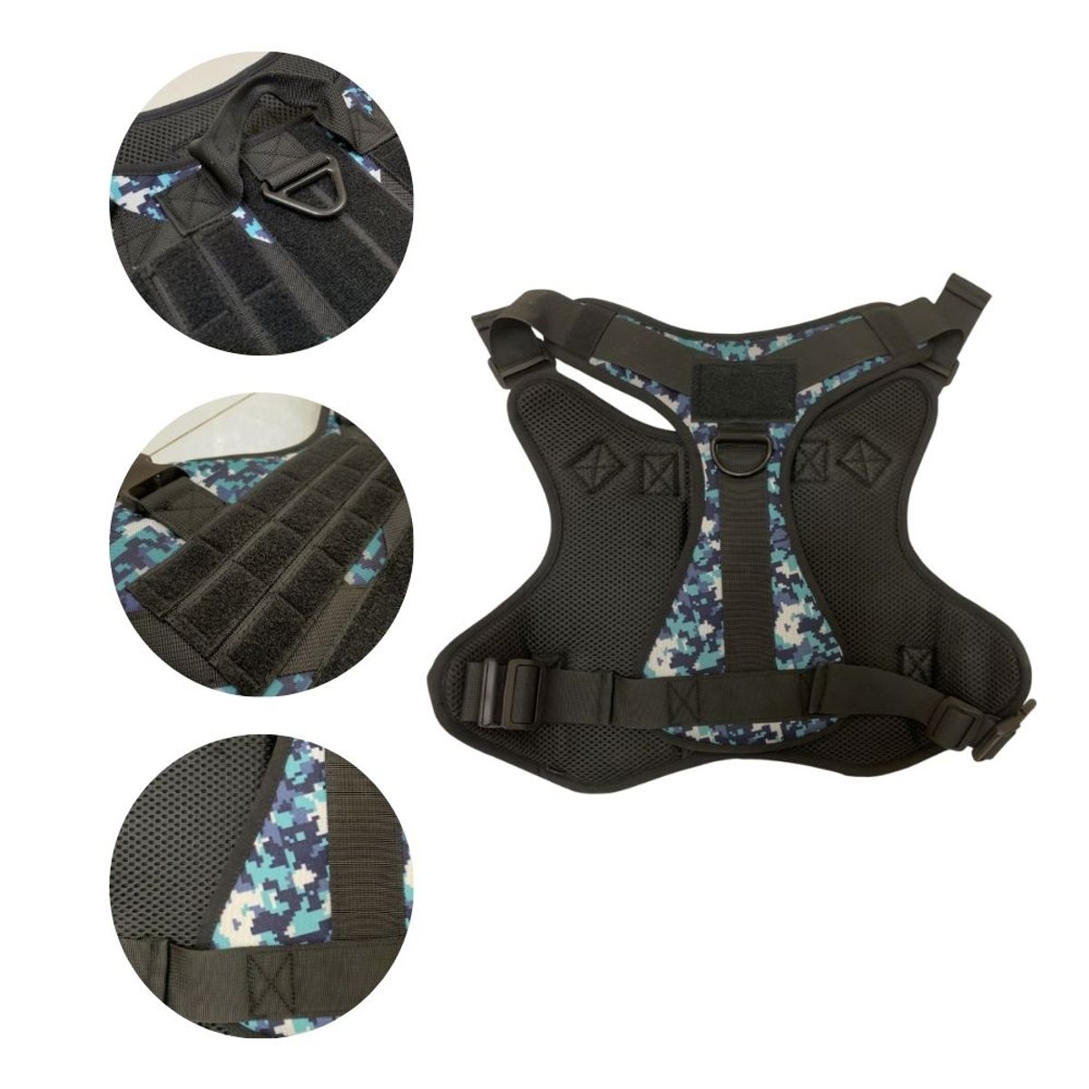 GENERICO - Pechera Arnes Tactico - Talla XL - Azul