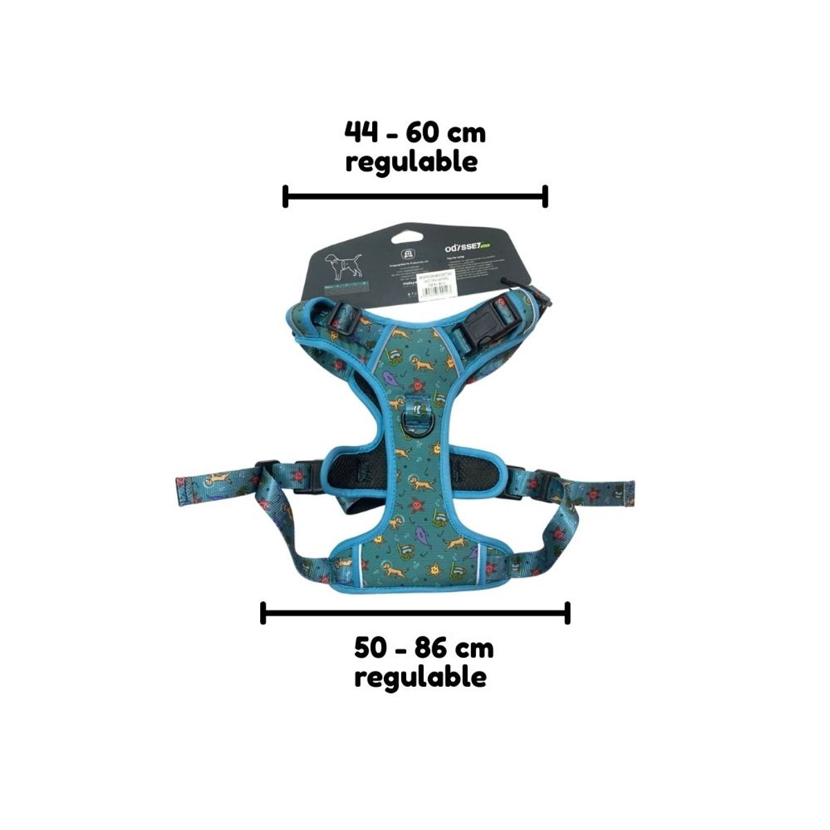 GENERICO - Pechera Para Mascota - Talla L - Azul