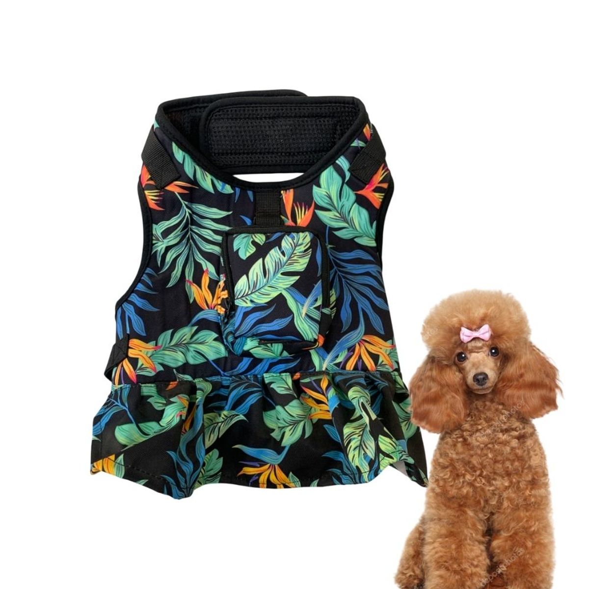 GENERICO - Pechera Tipo Vestido - Talla M - Azul