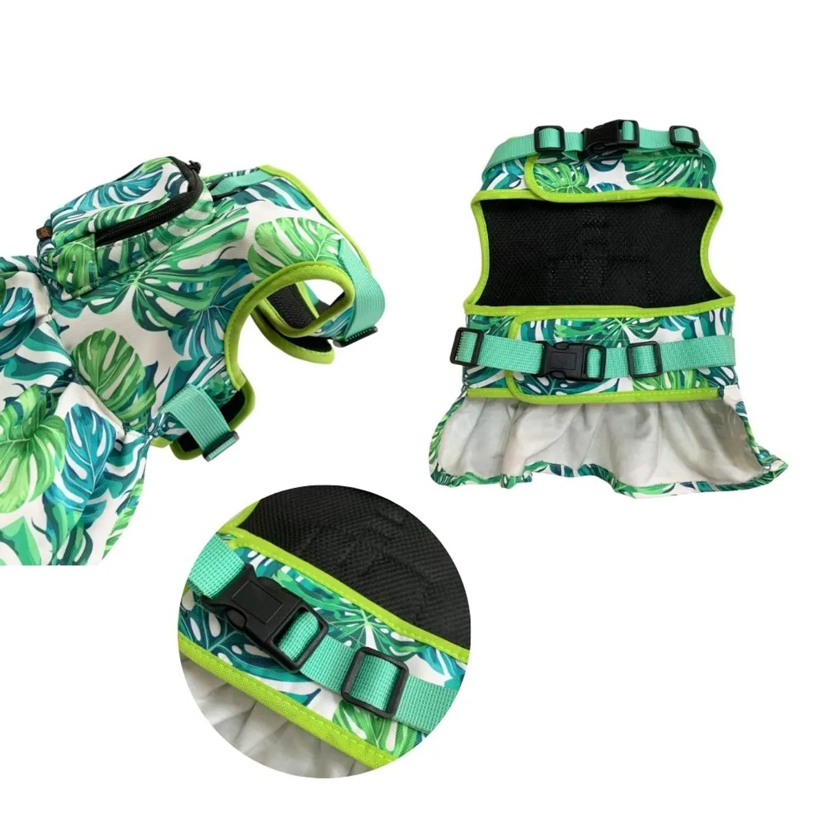 GENERICO - Pechera Tipo Vestido - Talla M - Verde