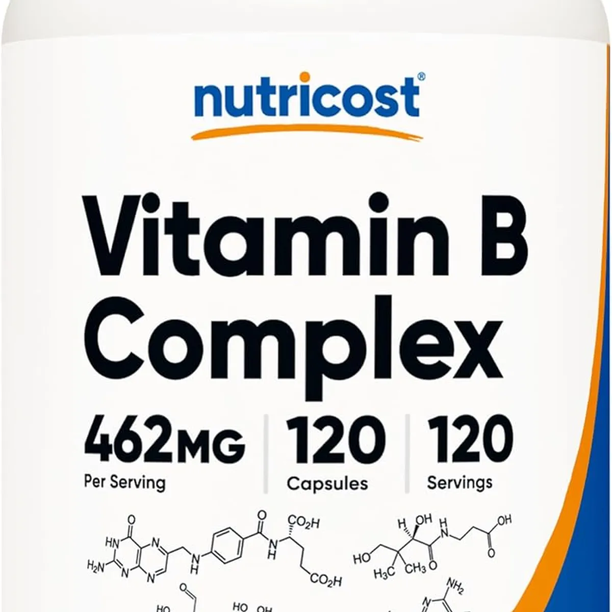 NUTRICOST - Nutricost Vitamin B Complex 120 Cápsulas