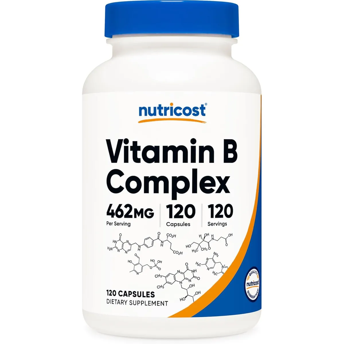 NUTRICOST - Nutricost Vitamin B Complex 120 Cápsulas