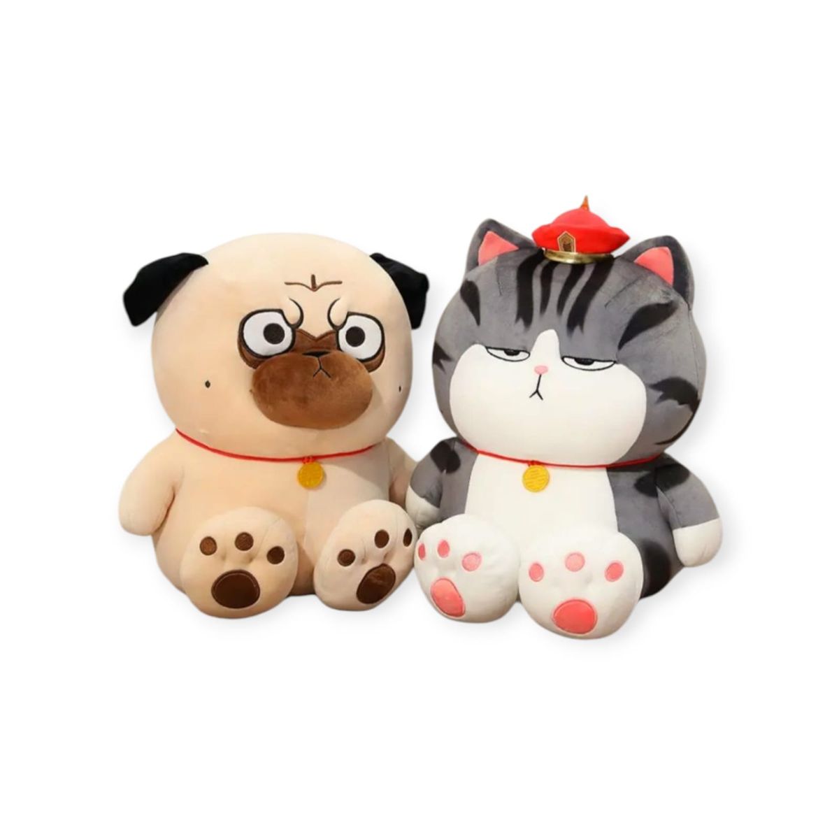 GENERICO - Peluches con Relleno de Tus Personajes Gato- Alto 25cm