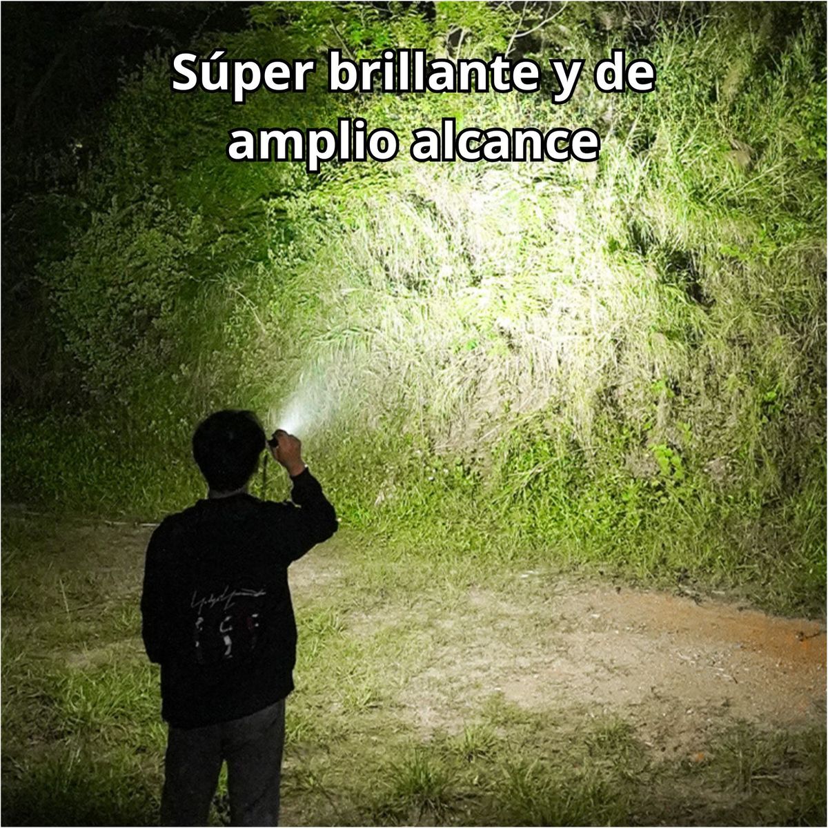 OEM - Linterna led recargable impermeable Imantado