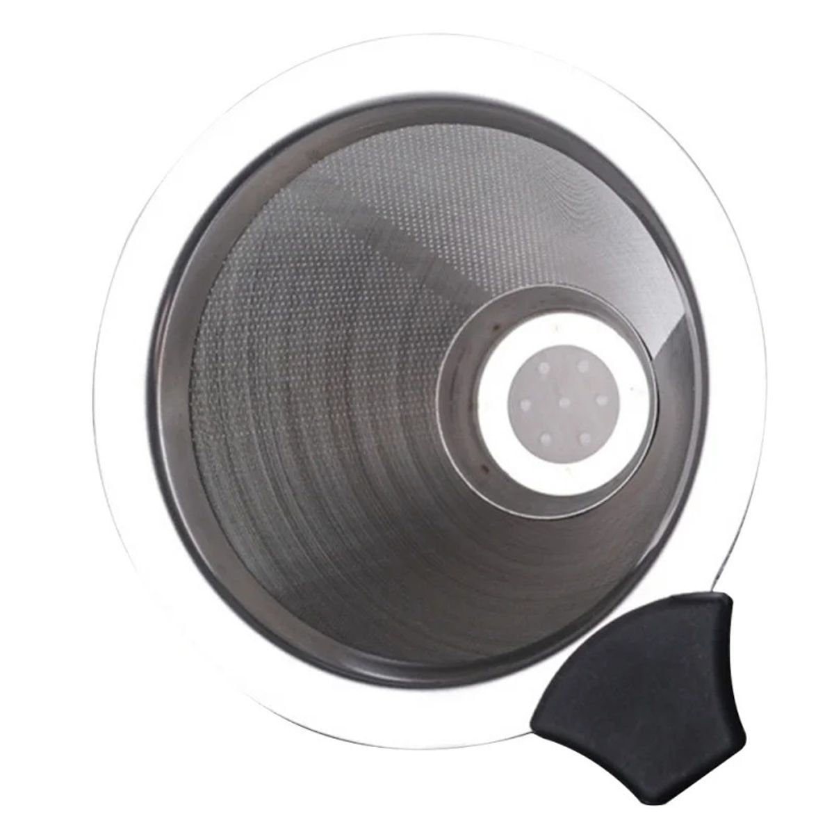 GENERICO - Cafetera De Vidrio Con Filtro acero 400 ml