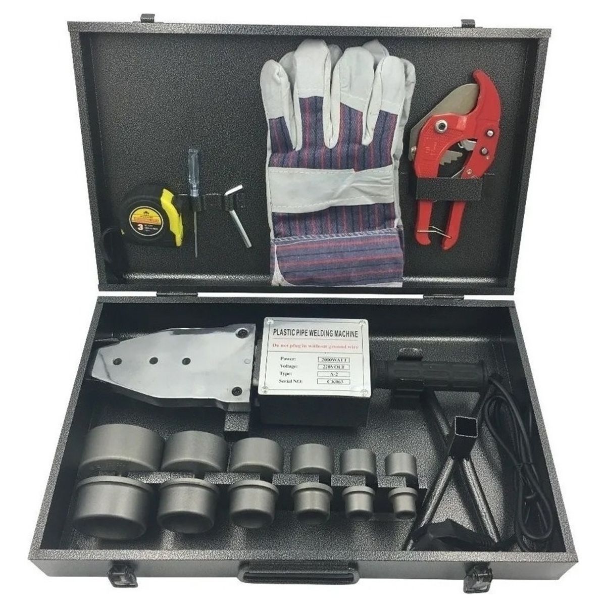 QUICK - Termofusora  Ppr 2000w 20 - 63mm