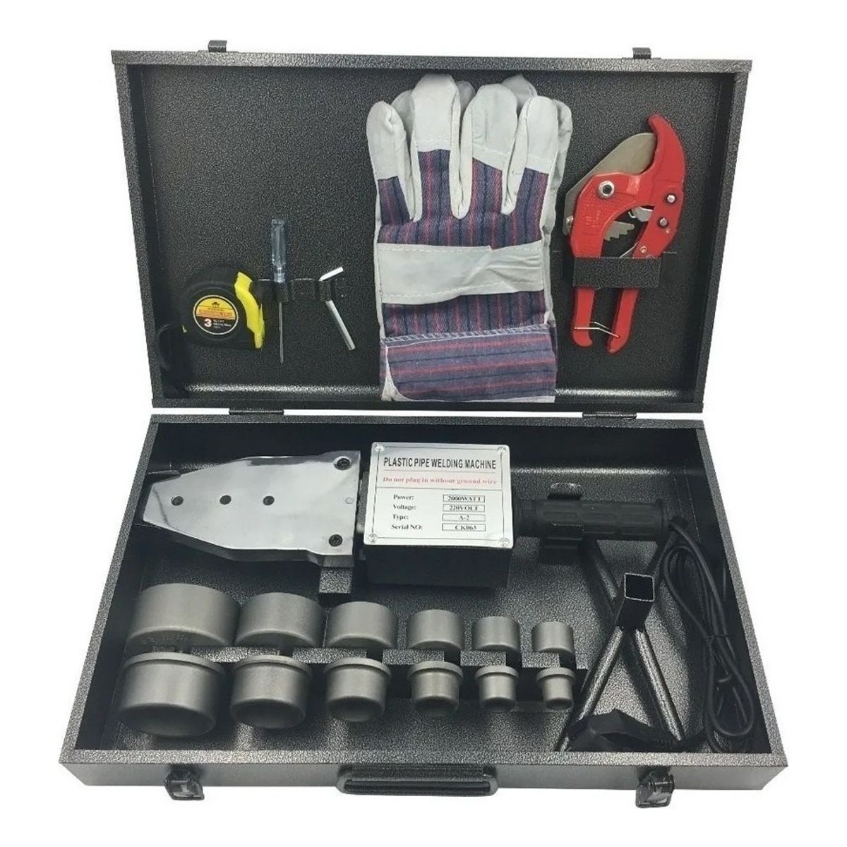 QUICK - Termofusora  Ppr 2000w 20 - 63mm