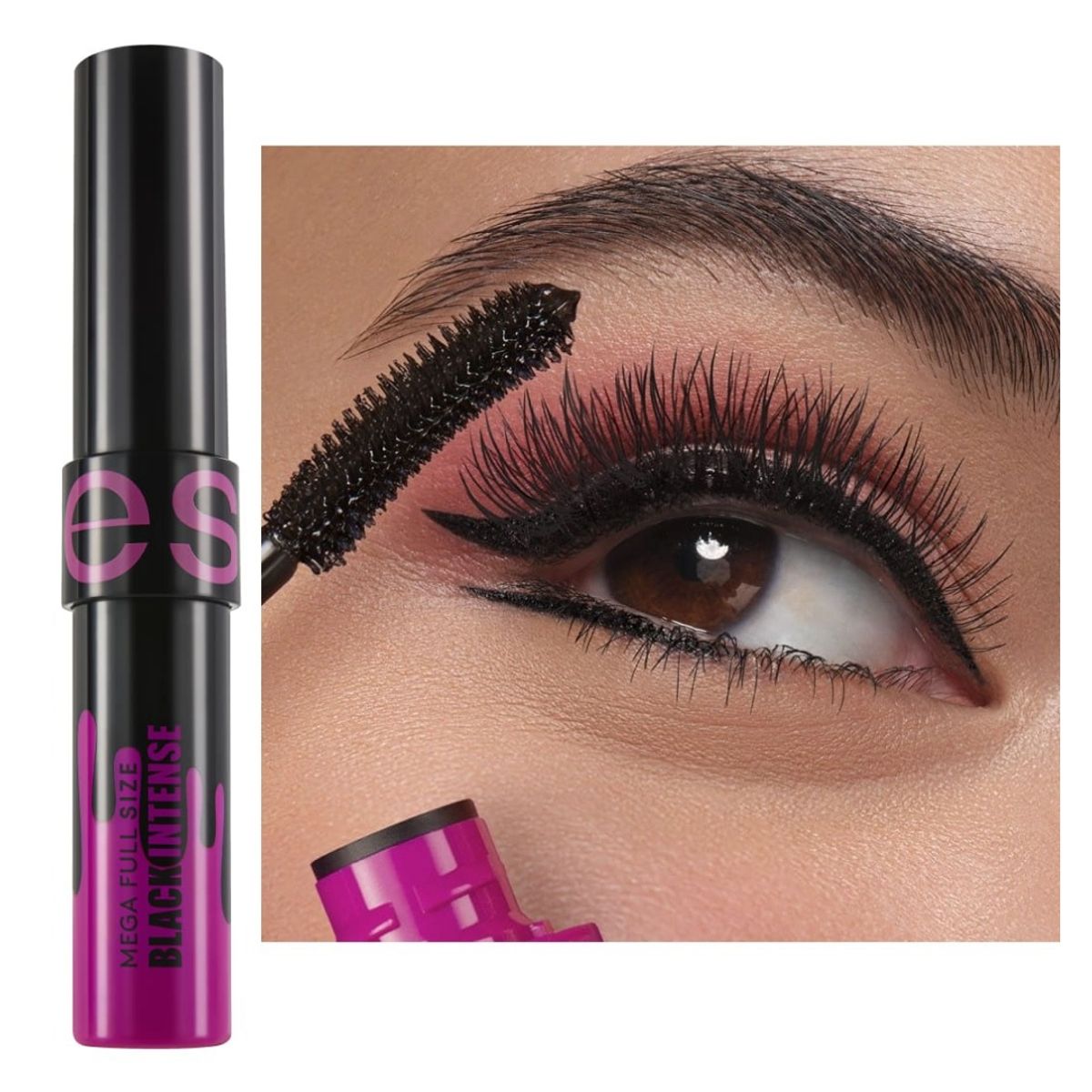 ESIKA - Rímel Máscara de pestañas Mega full Size ésika black intense APA