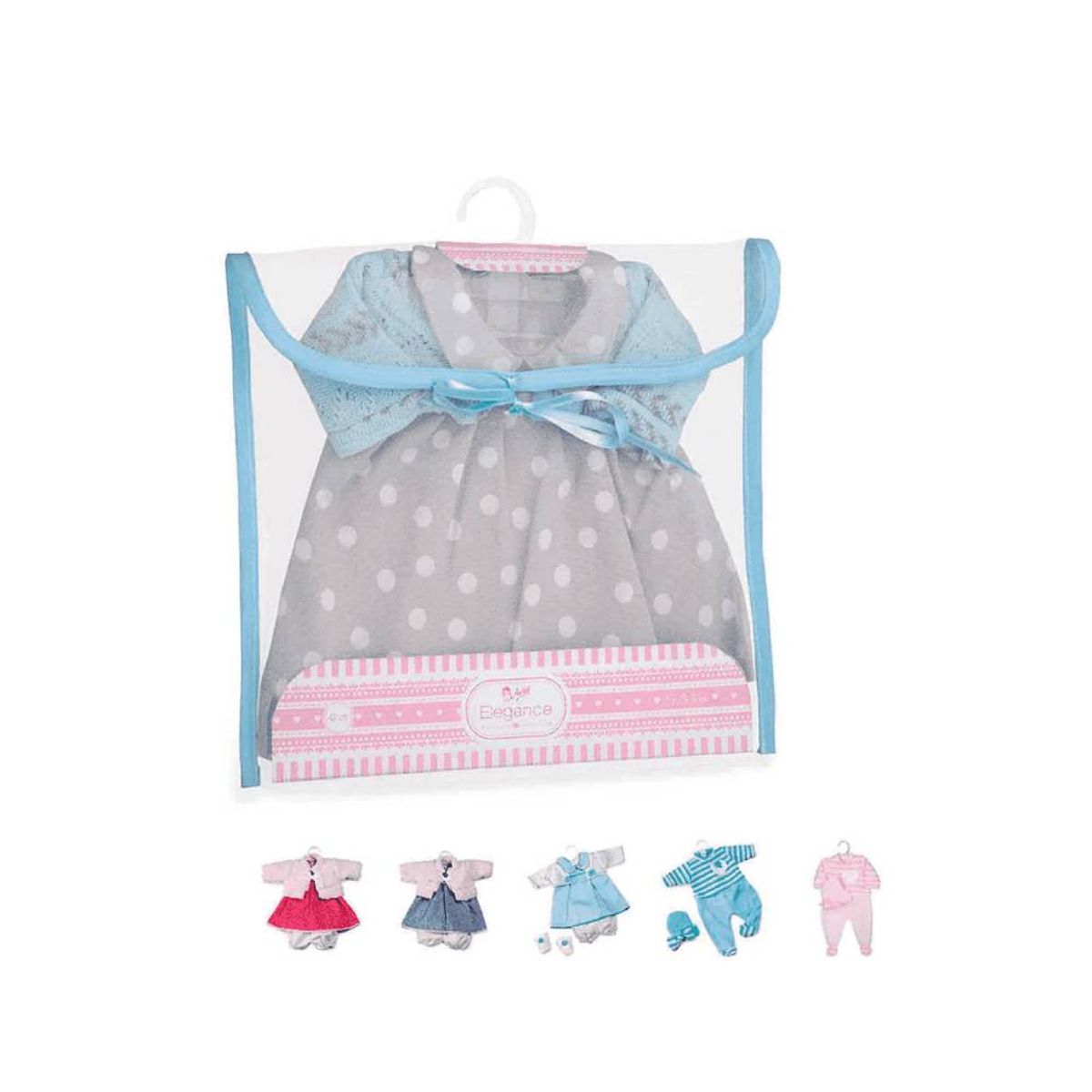 MUÑECAS REBORN - Vestido Muñeca Elegance 42 cm Arias envio aleatorio