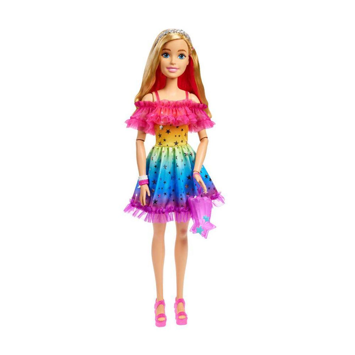 BARBIE - Barbie Arcoiris Rubia 71 cm