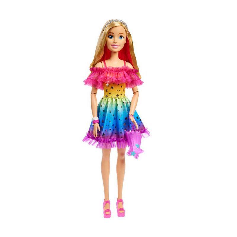 BARBIE - Barbie Arcoiris Rubia 71 cm