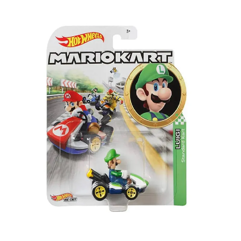 HOT WHEELS - Pack de 8 Hot wheels Mario Kart Individuales envio aleatorio