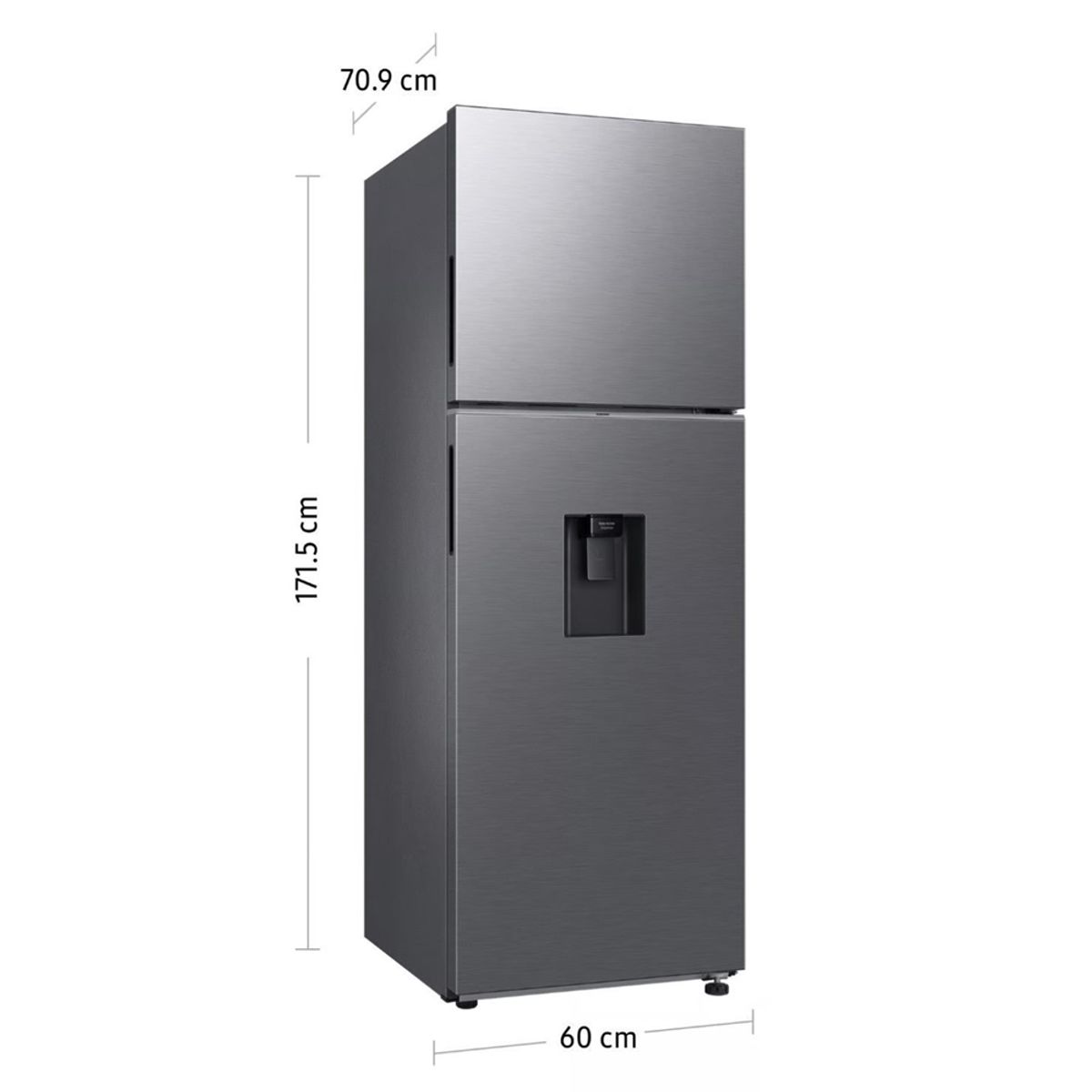 SAMSUNG - REGFRIGERADORA SAMSUNG TOP FREEZER NO FROST 341L RT35DG5720S9PE