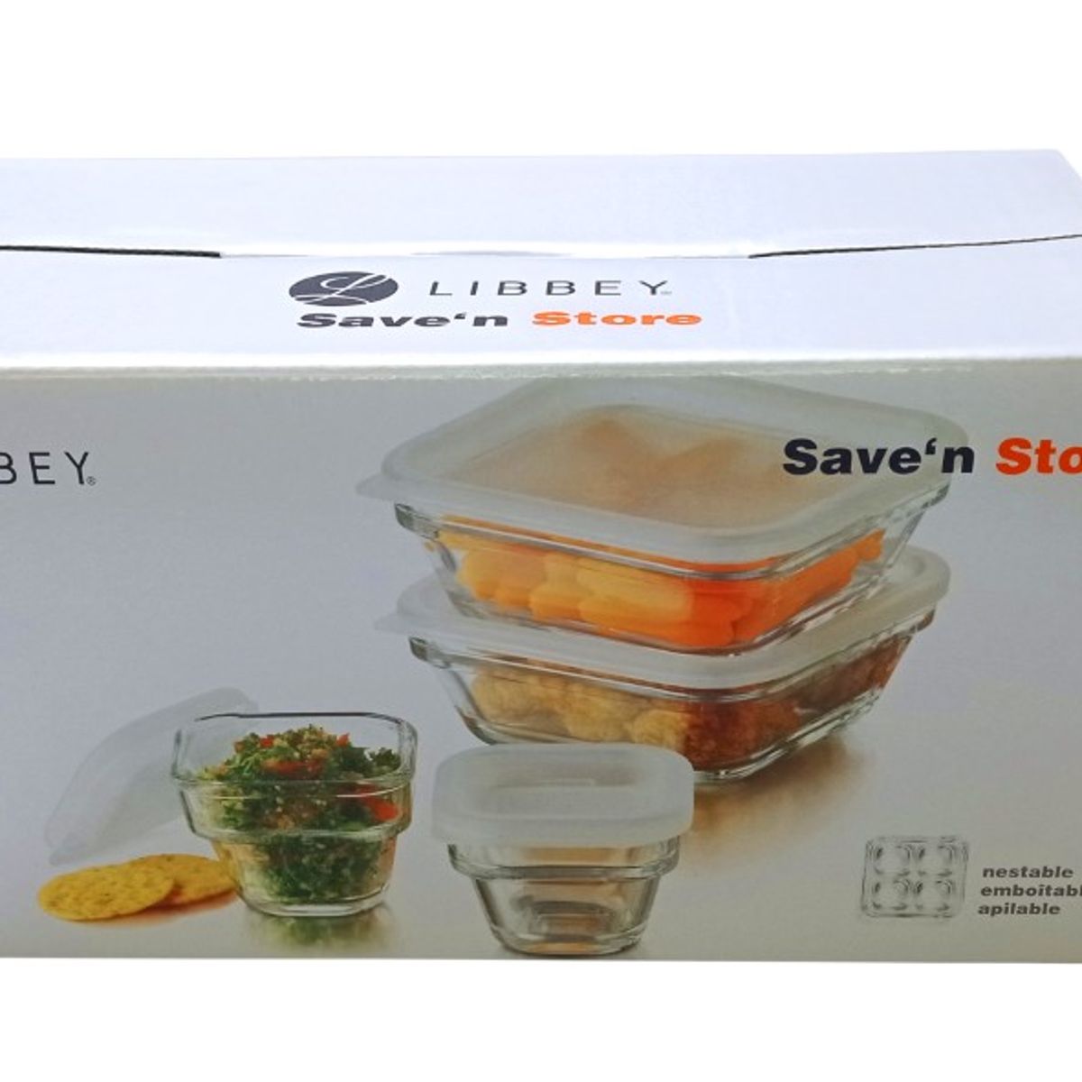 LIBBEY - Set de Tappers 8 piezas de vidrio templado Libbey